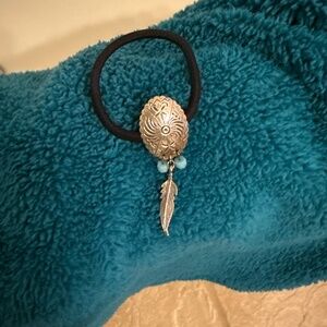 Fun Southwestern ponytail tie